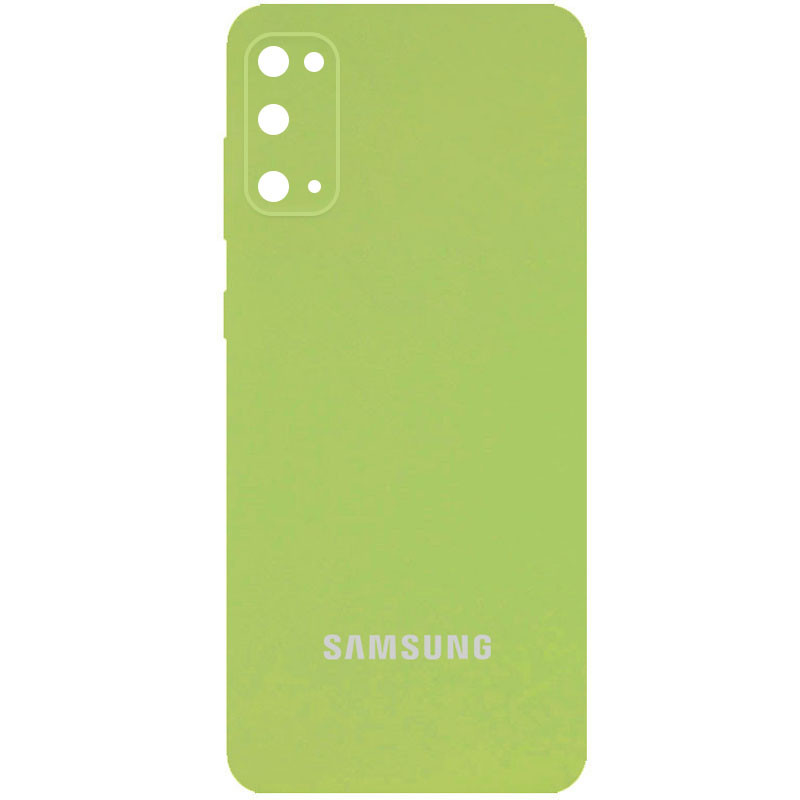 

Чохол Silicone Cover Full Camera (AA) для Samsung Galaxy S20 FE (М'ятний / Mint)