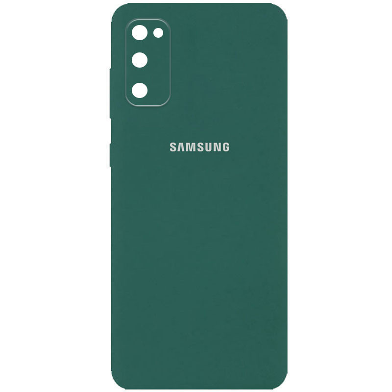 

Чехол Silicone Cover Full Camera (AA) для Samsung Galaxy S20 FE Зеленый / Pine green (205662)