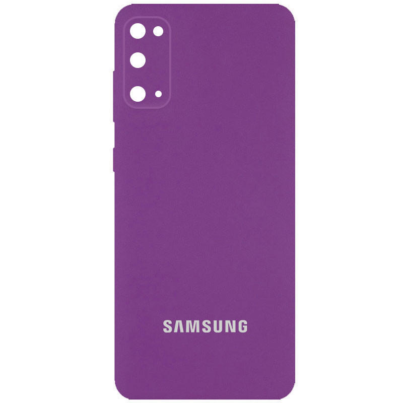

Чохол Silicone Cover Full Camera (AA) для Samsung Galaxy S20+ (Фіолетовий / Grape)