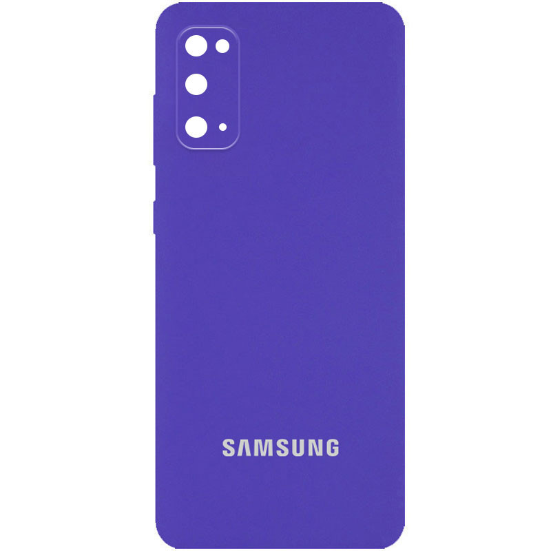 

Чехол Silicone Cover Full Camera (AA) для Samsung Galaxy S20 Фиолетовый / Purple (206016)