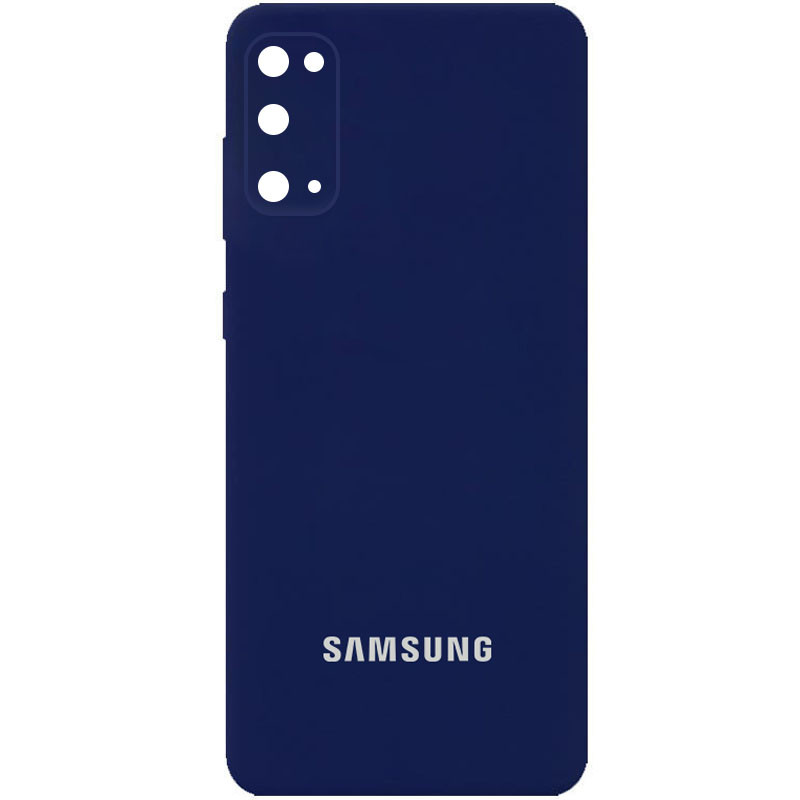 

Чехол Silicone Cover Full Camera (AA) для Samsung Galaxy S20 Темно-синий / Midnight blue (206014)