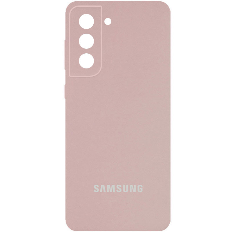 

Чохол Silicone Cover Full Camera (AA) для Samsung Galaxy S21 (Рожевий / Pink Sand)