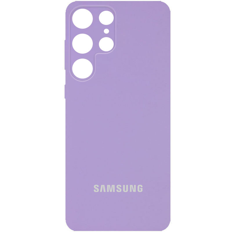 

Чехол Silicone Cover Full Camera (AA) для Samsung Galaxy S23 Ultra Сиреневый / Dasheen (247487)