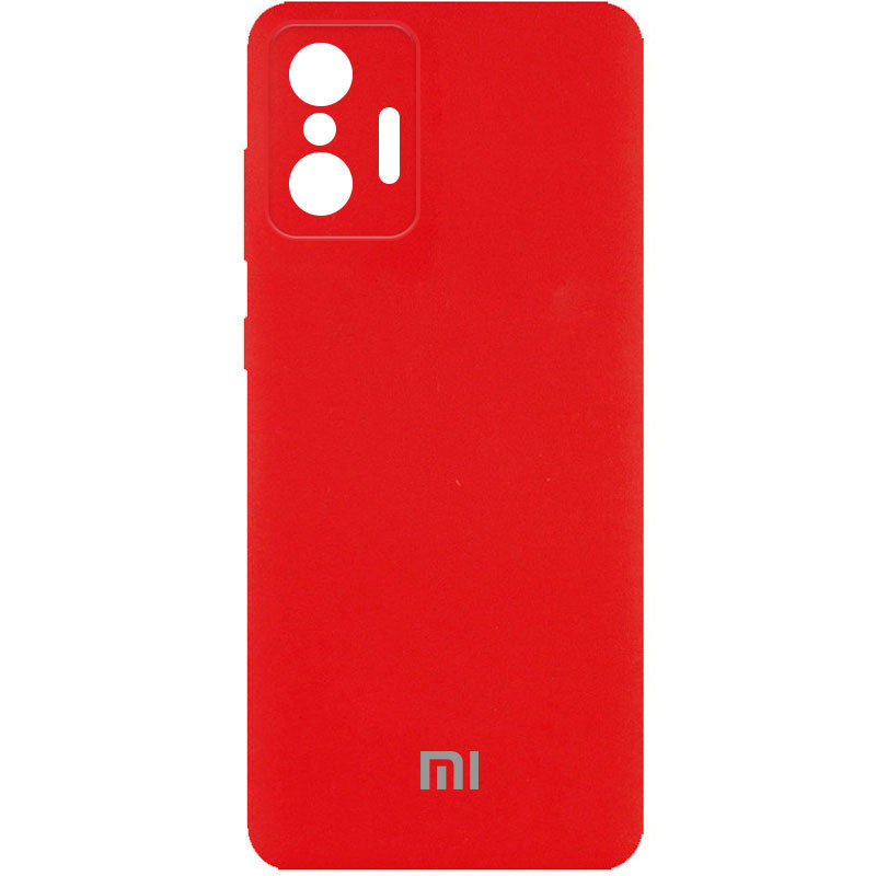 

Чохол Silicone Cover Full Camera (AA) для Xiaomi 11T Pro (Червоний / Red)