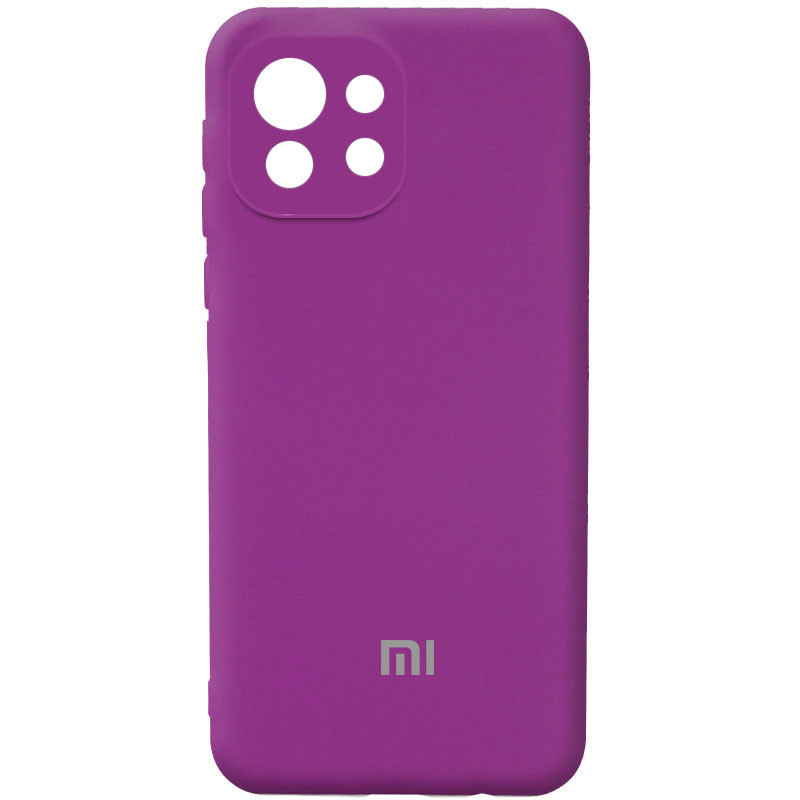 

Чехол Silicone Cover Full Camera (AA) для Xiaomi Mi 11 Lite Фиолетовый / Grape (186879)