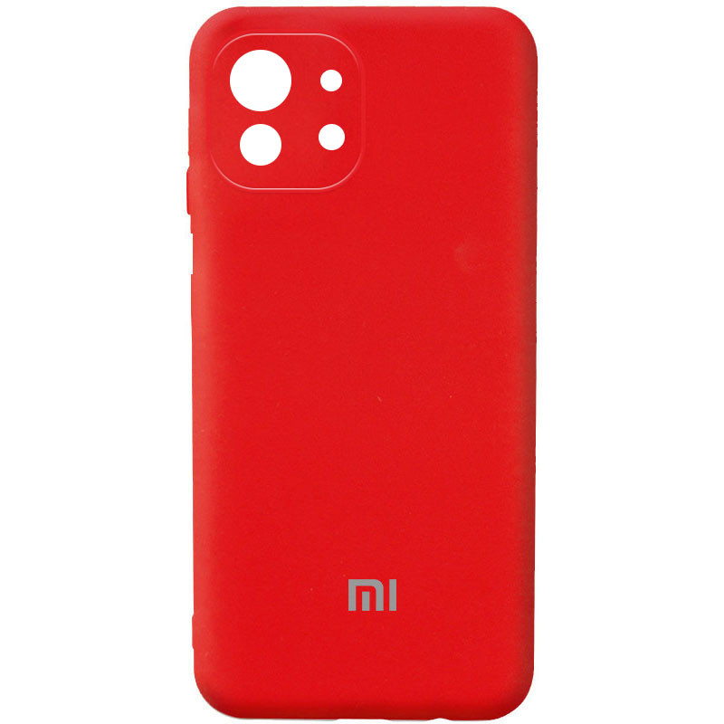 

Чехол Silicone Cover Full Camera (AA) для Xiaomi Mi 11 Lite Красный / Red (186842)