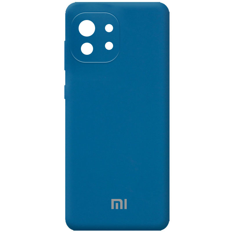 

Чехол Silicone Cover Full Camera (AA) для Xiaomi Mi 11 Lite Синий / Cobalt (186869)