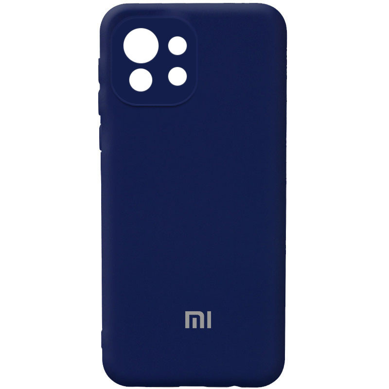 

Чехол Silicone Cover Full Camera (AA) для Xiaomi Mi 11 Lite Темно-синий / Midnight blue (186878)