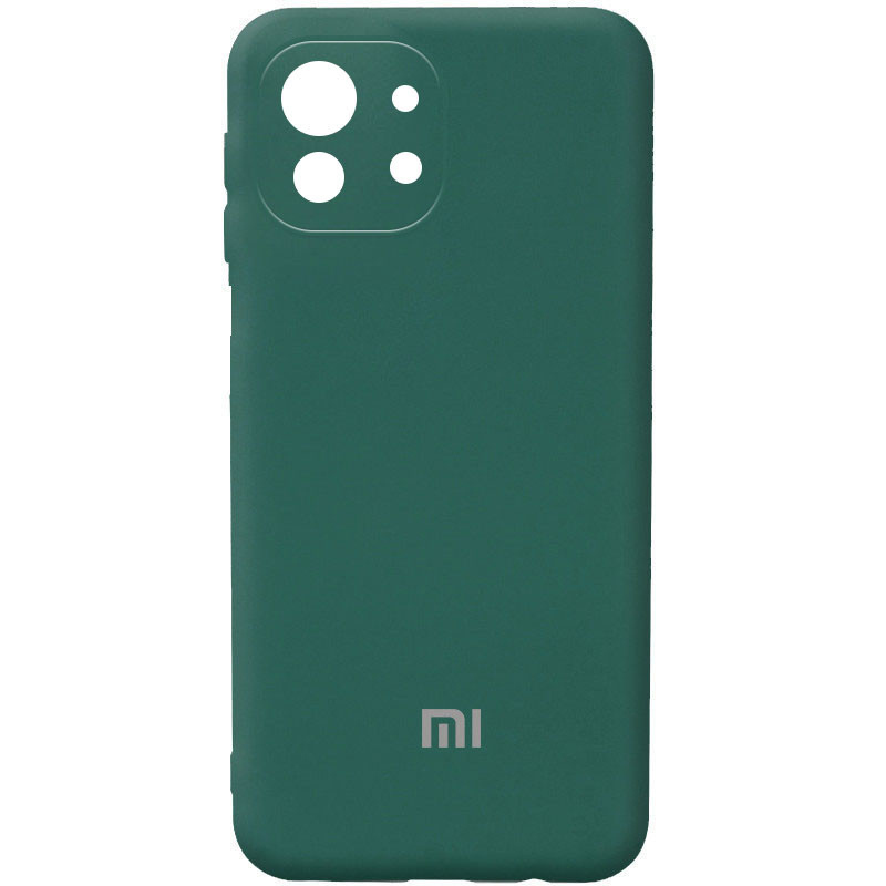 

Чехол Silicone Cover Full Camera (AA) для Xiaomi Mi 11 Lite Зеленый / Pine green (186838)