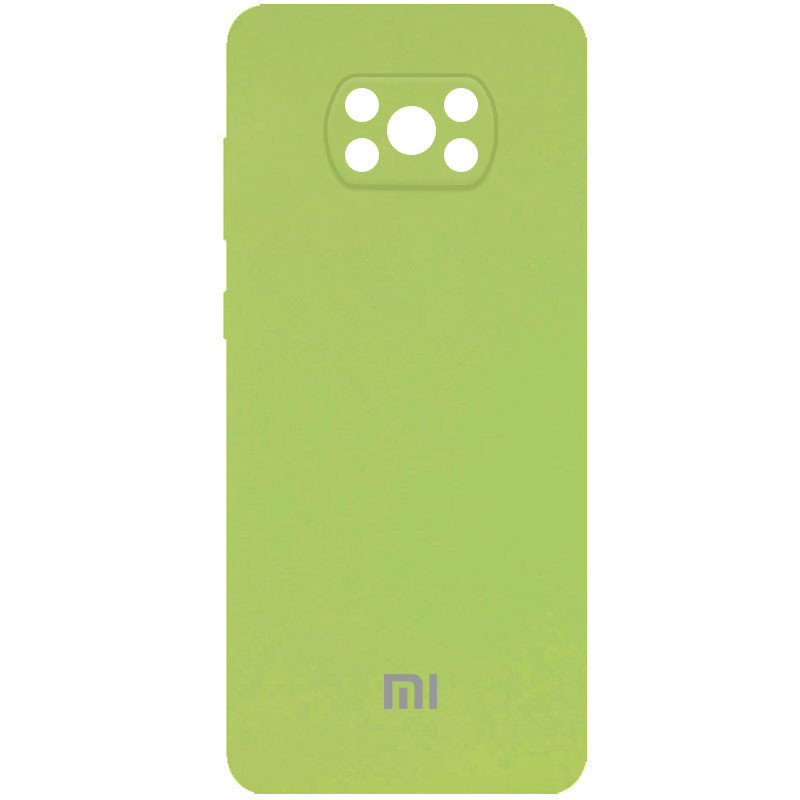 

Чохол Silicone Cover Full Camera (AA) для Xiaomi Poco X3 Pro (М'ятний / Mint)