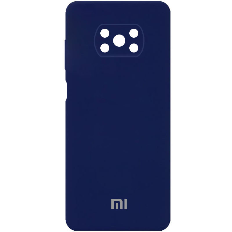 

Чехол Silicone Cover Full Camera (AA) для Xiaomi Poco X3 NFC / Poco X3 Pro Темно-синий / Midnight blue (196951)