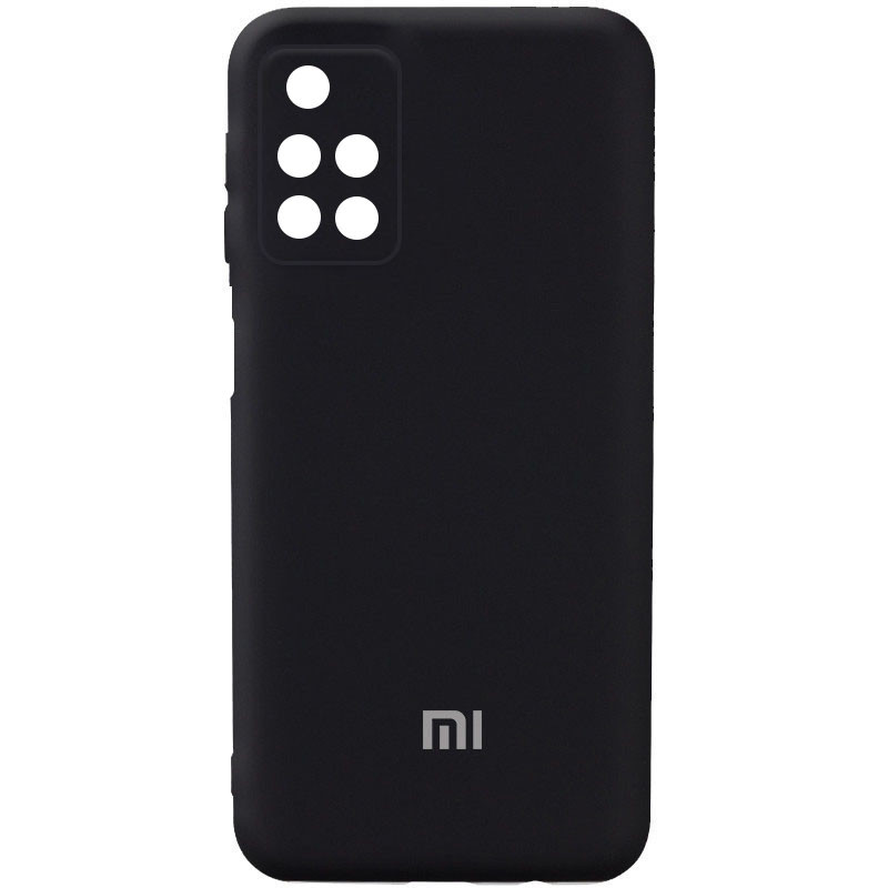 

Чохол Silicone Cover Full Camera (AA) для Xiaomi Redmi 10 (Чорний / Black)