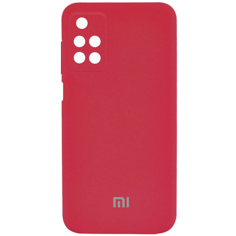 

Чохол Silicone Cover Full Camera (AA) для Xiaomi Redmi 10 (Рожевий / Hot Pink)