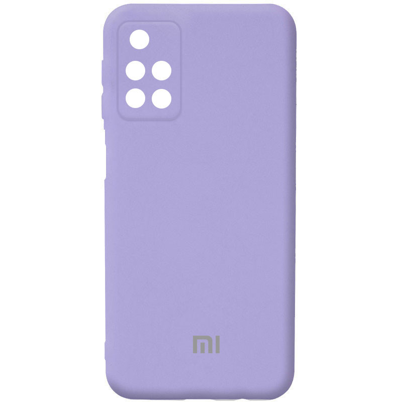 

Чохол Silicone Cover Full Camera (AA) для Xiaomi Redmi 10 (Бузковий / Dasheen)