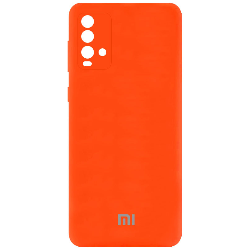 

Чохол Silicone Cover Full Camera (AA) для Xiaomi Redmi Note 9 4G (Помаранчевий / Neon Orange)