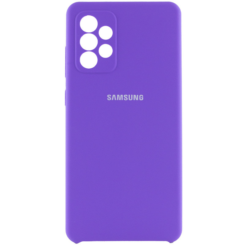 

Чехол Silicone Cover Full Camera (AAA) для Samsung Galaxy A72 4G / A72 5G Фиолетовый / Violet (179384)