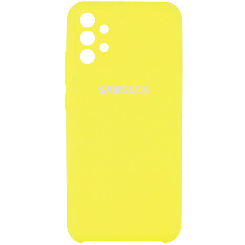 

Чохол Silicone Cover Full Camera (AAA) для Samsung Galaxy A72 4G (Жовтий / Bright Yellow)