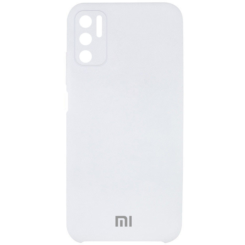 

Чохол Silicone Cover Full Camera (AAA) для Xiaomi Redmi Note 10 5G (Білий / White)