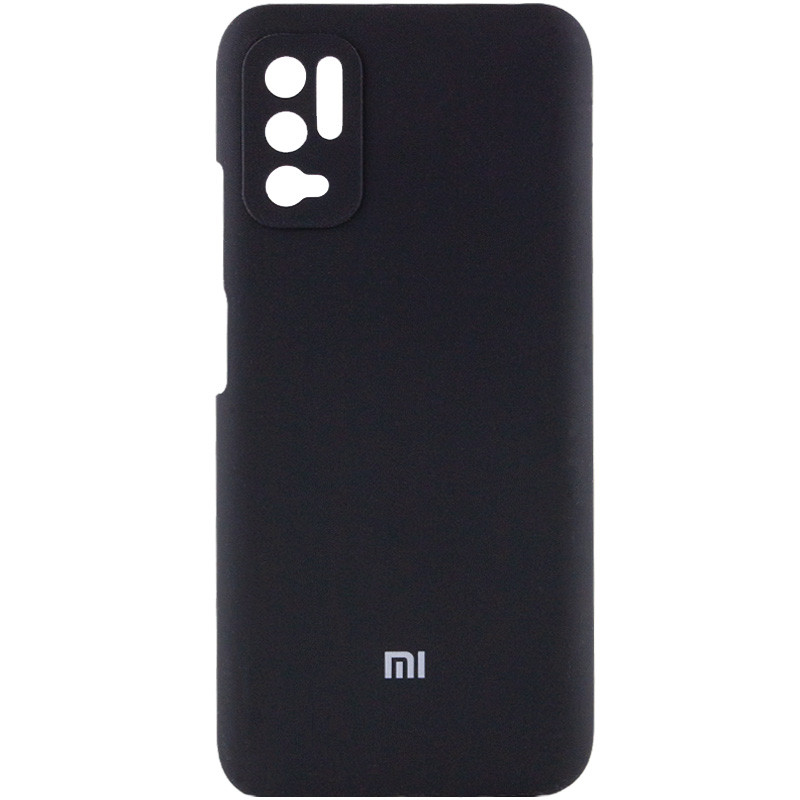 

Чехол Silicone Cover Full Camera (AAA) для Xiaomi Redmi Note 10 5G / Poco M3 Pro Черный / Black (190732)