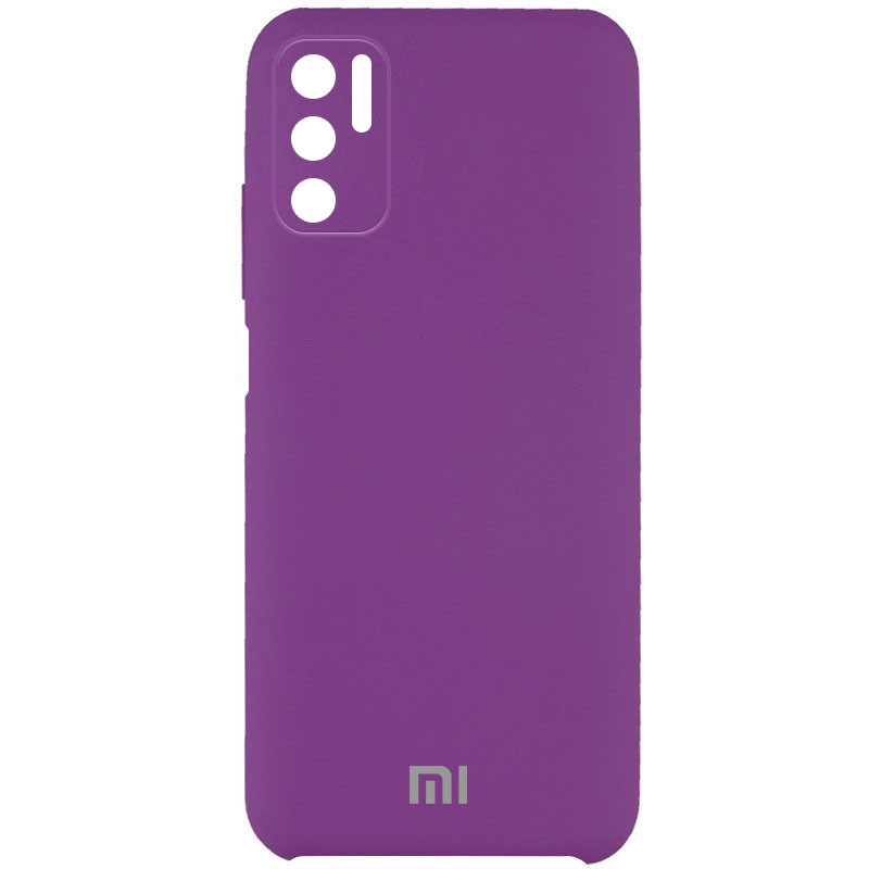 

Чохол Silicone Cover Full Camera (AAA) для Xiaomi Redmi Note 10 5G (Фіолетовий / Grape)
