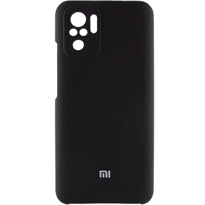 

Чехол Silicone Cover Full Camera (AAA) для Xiaomi Redmi Note 10s Черный / Black (184686)