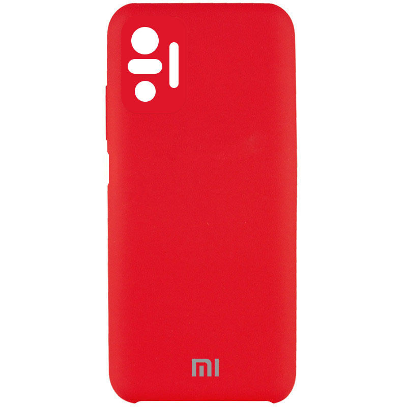 

Чохол Silicone Cover Full Camera (AAA) для Xiaomi Redmi Note 10 Pro (Червоний / Red)