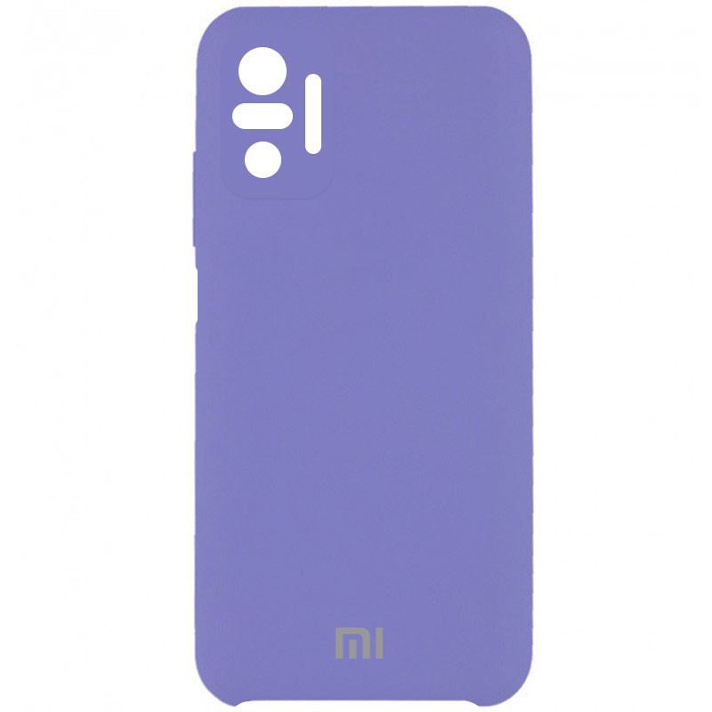 

Чохол Silicone Cover Full Camera (AAA) для Xiaomi Redmi Note 10 Pro (Бузковий / Elegant Purple)