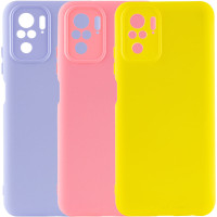 Чехол Silicone Cover Full Camera without Logo (A) для Xiaomi Redmi Note 10s