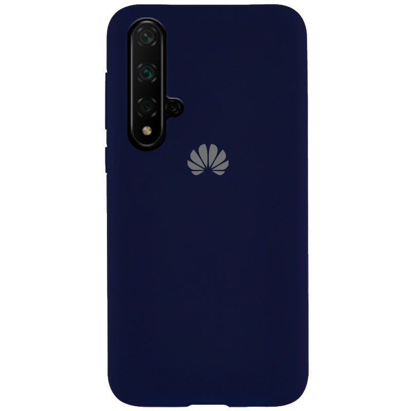 

Чохол Silicone Cover Full Protective (AA) для Huawei Nova 5T (Темно-синій / Midnight blue)