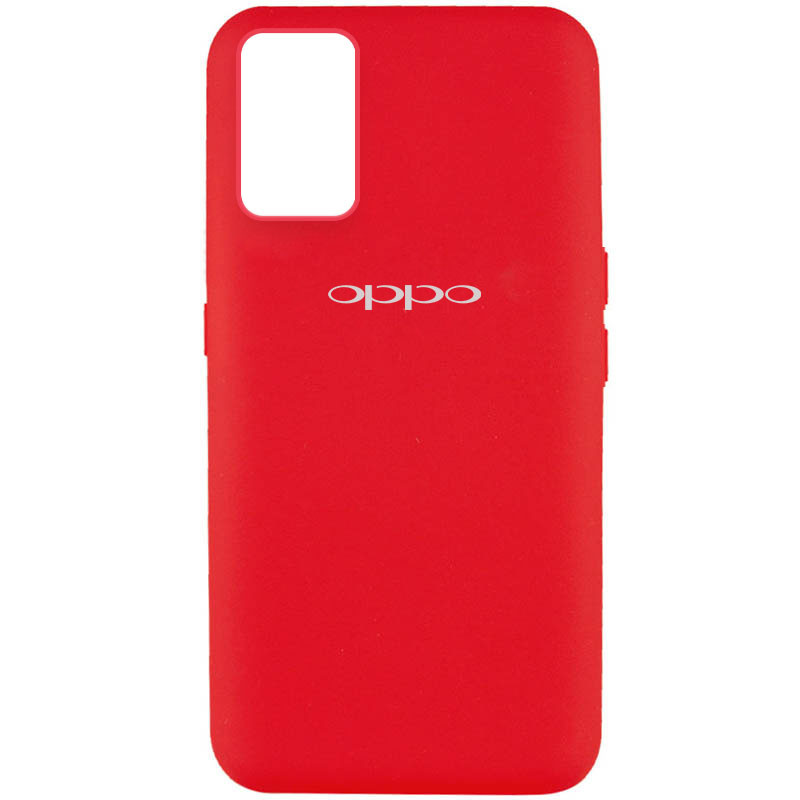 

Чехол Silicone Cover Full Protective (AA) для Oppo F19 Красный / Red (191819)