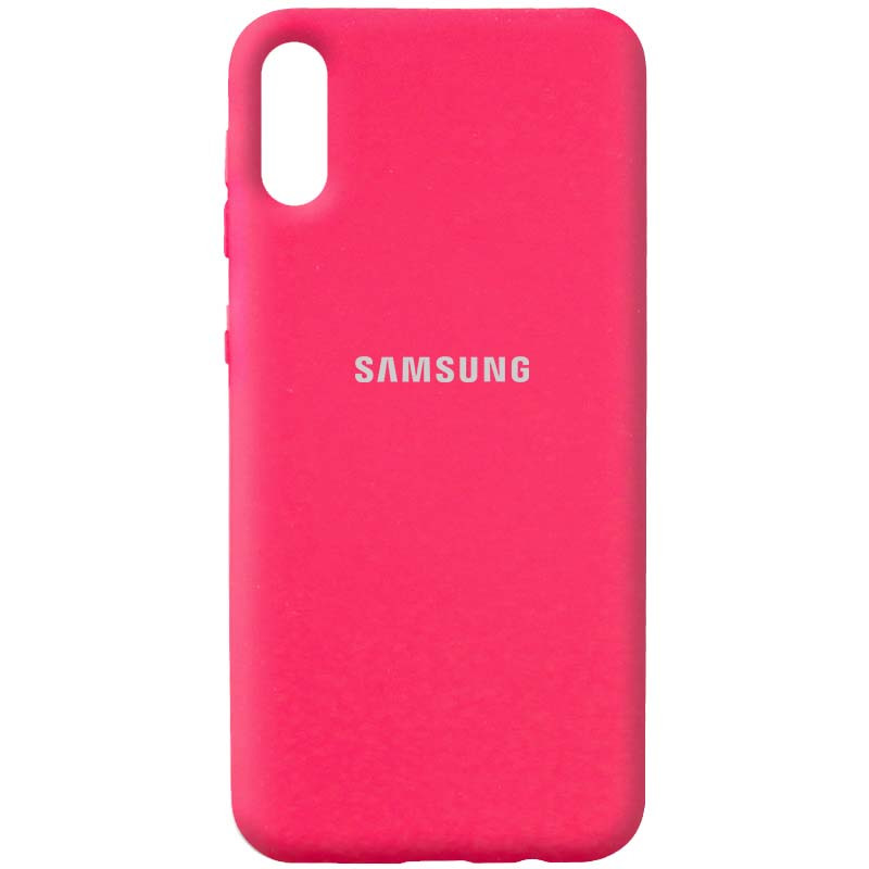 

Чехол Silicone Cover Full Protective (AA) для Samsung Galaxy A02 Розовый / Hot Pink (174604)
