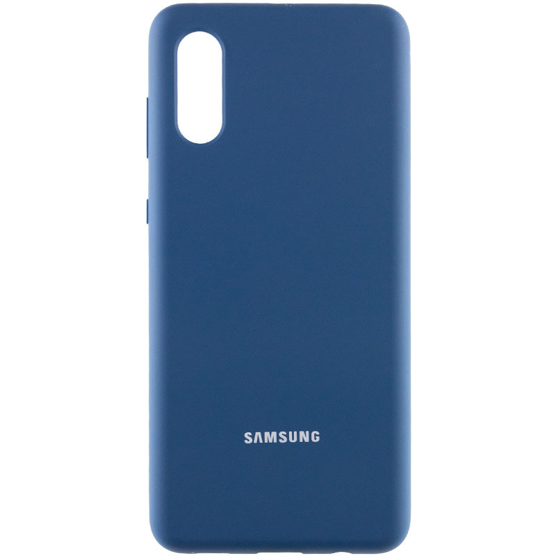 

Чехол Silicone Cover Full Protective (AA) для Samsung Galaxy A02 Синий / Cobalt (174613)