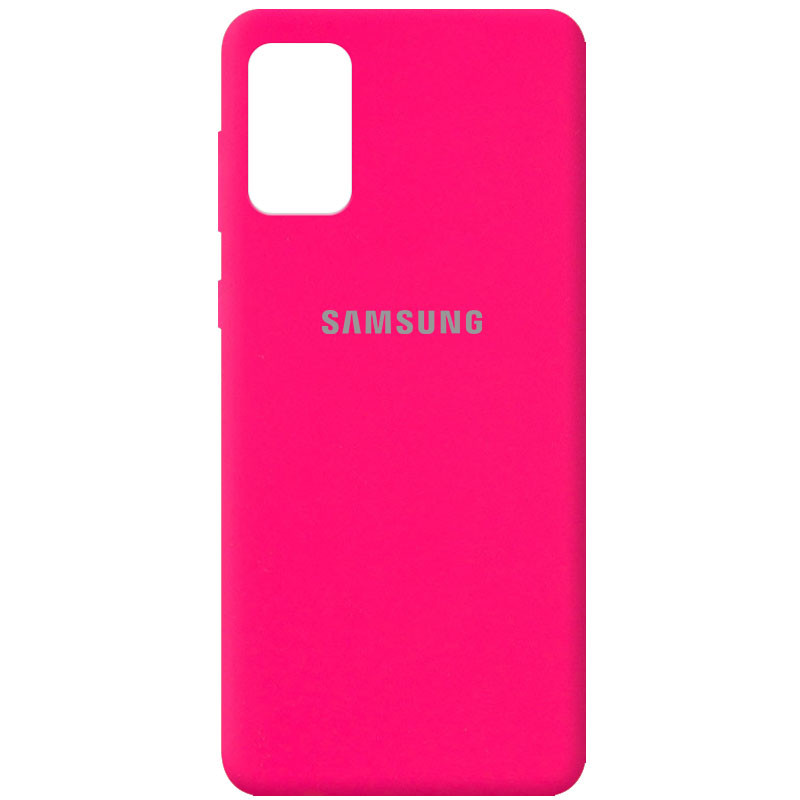 

Чехол Silicone Cover Full Protective (AA) для Samsung Galaxy A02s Розовый / Barbie pink (181153)