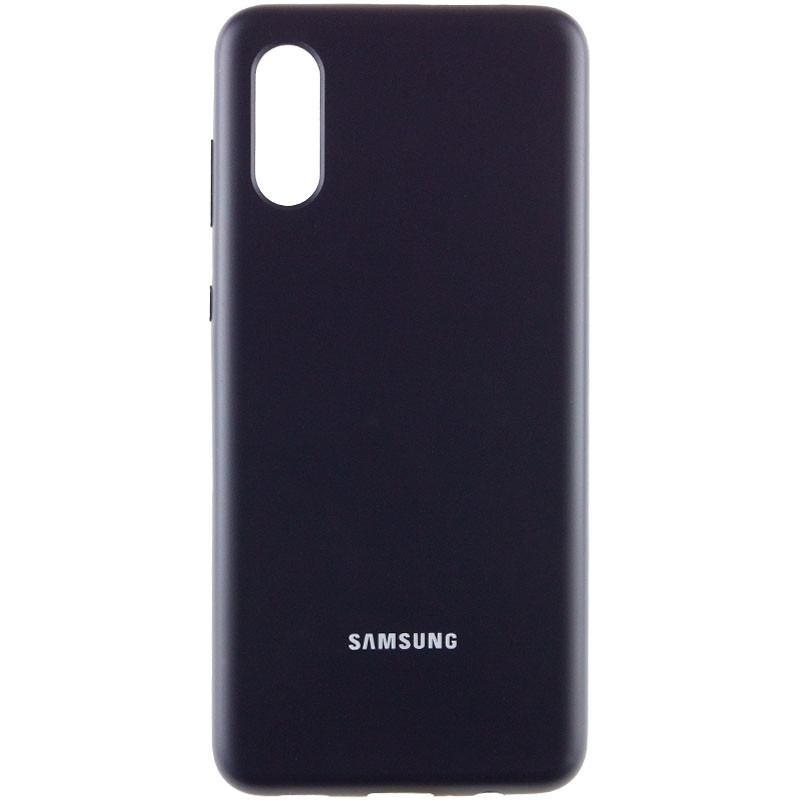 

Чехол Silicone Cover Full Protective (AA) для Samsung Galaxy A02 Темно-синий / Midnight blue (174620)