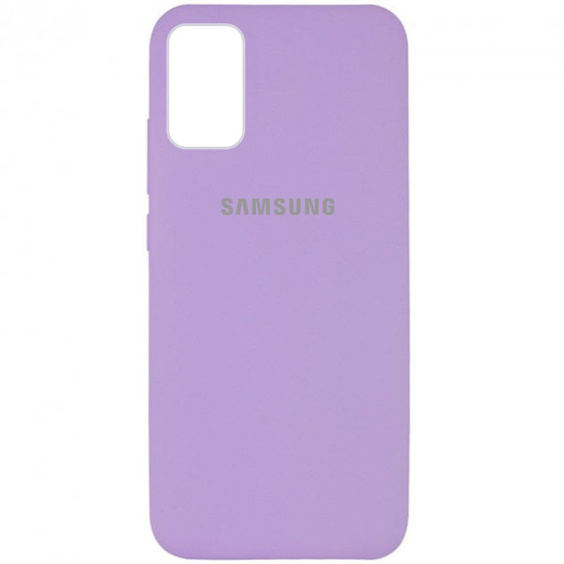 

Чохол Silicone Cover Full Protective (AA) для Samsung Galaxy A03s (Бузковий / Lilac)
