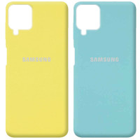 Чехол Silicone Cover Full Protective (AA) для Samsung Galaxy A12 Nacho