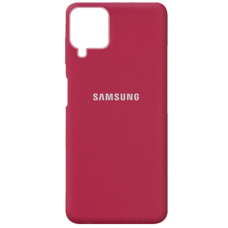 

Чехол Silicone Cover Full Protective (AA) для Samsung Galaxy A12 Nacho Красный / Rose Red (174685)