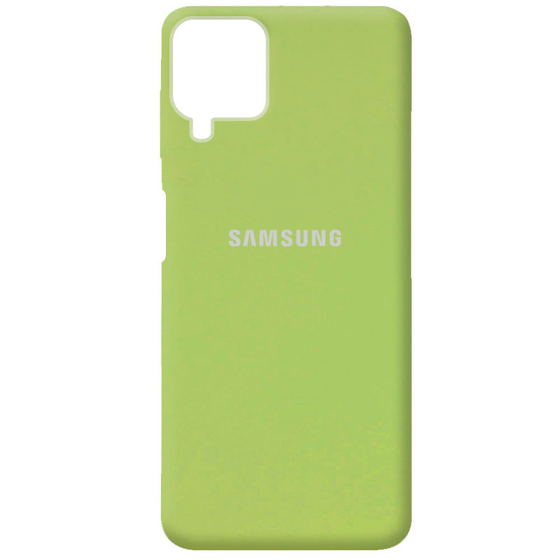 

Чехол Silicone Cover Full Protective (AA) для Samsung Galaxy A12 / M12 Мятный / Mint (174686)
