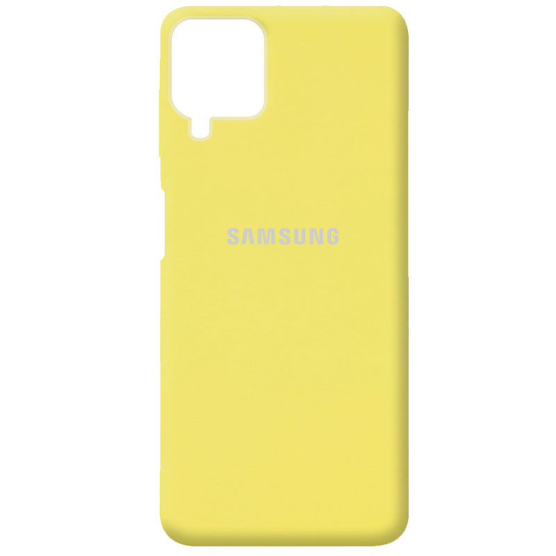 

Чехол Silicone Cover Full Protective (AA) для Samsung Galaxy A12 / M12 Желтый / Yellow (174678)