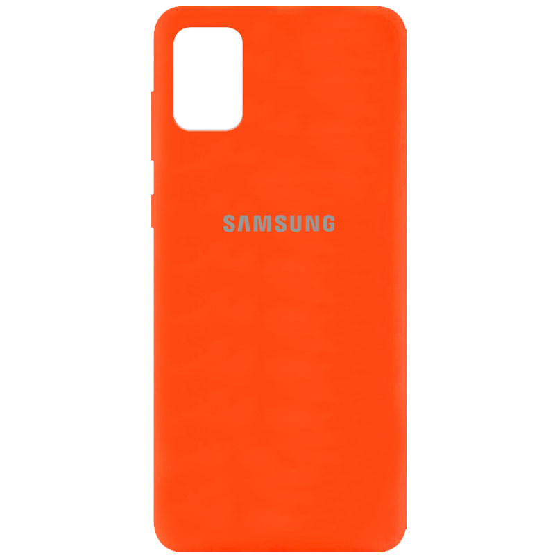 

Чехол Silicone Cover Full Protective (AA) для Samsung Galaxy A31 Оранжевый / Neon Orange (181146)