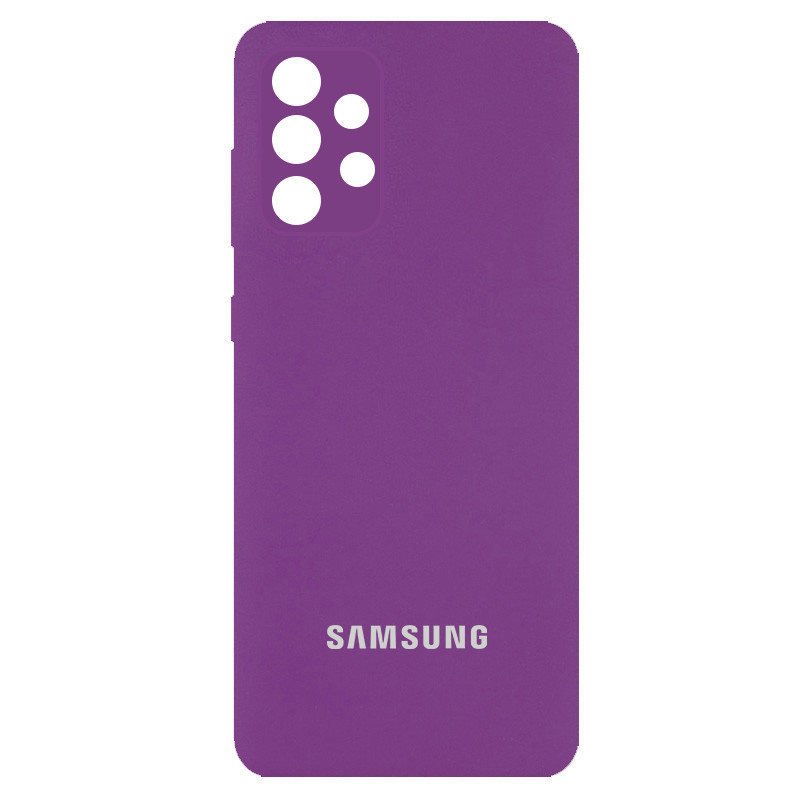 

Чехол Silicone Cover Full Camera (AA) для Samsung Galaxy A32 4G Фиолетовый / Grape (174753)