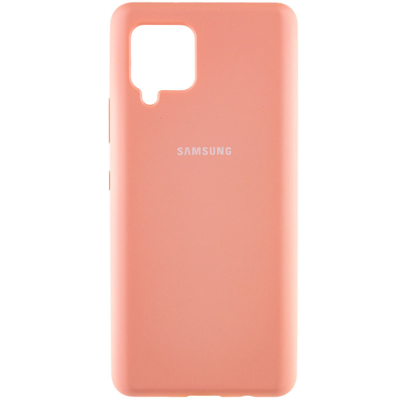 

Чохол Silicone Cover Full Protective (AA) для Samsung Galaxy A42 5G (Рожевий / Pudra)