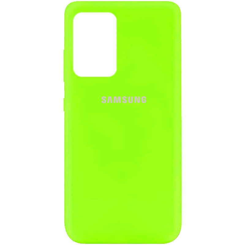 

Чехол Silicone Cover Full Protective (AA) для Samsung Galaxy A72 4G / A72 5G Салатовый / Neon green (167073)