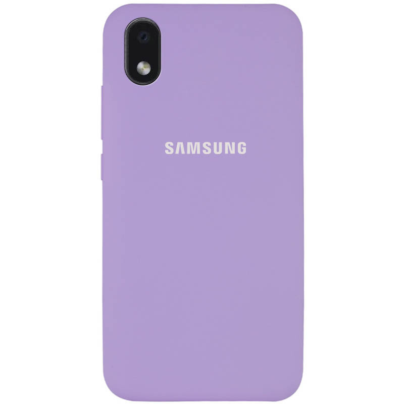 

Чехол Silicone Cover Full Protective (AA) для Samsung Galaxy A01 Core Сиреневый / Dasheen (149291)