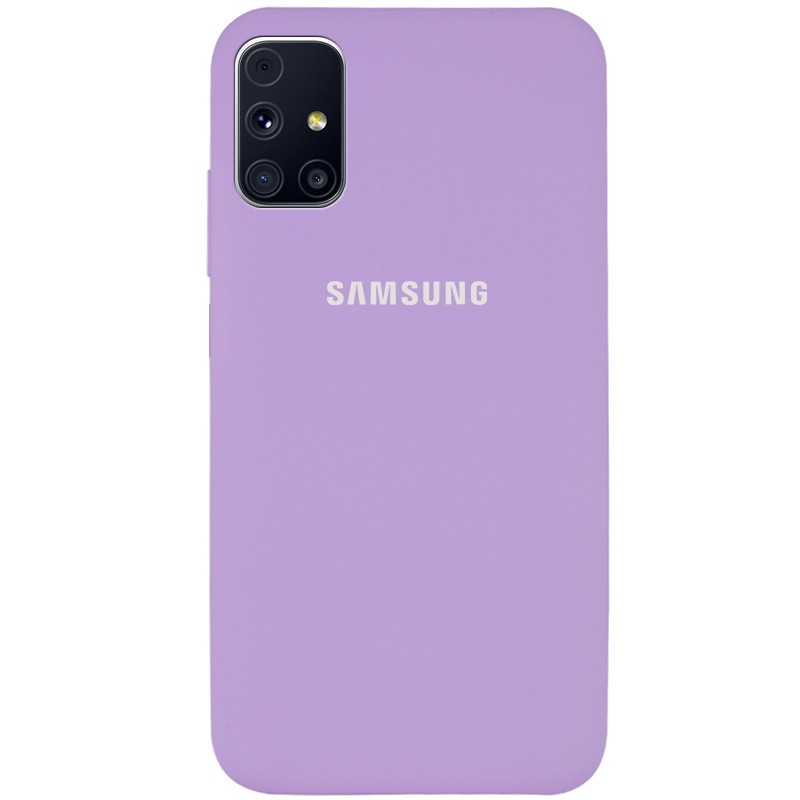 

Чохол Silicone Cover Full Protective (AA) для Samsung Galaxy M31s (Бузковий / Lilac)