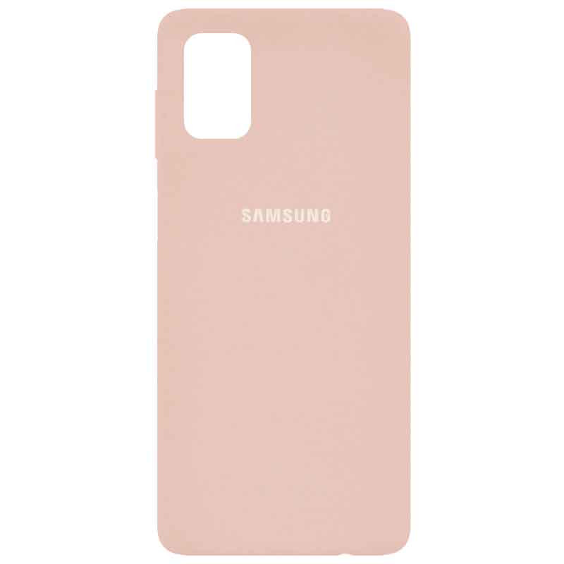 

Чохол Silicone Cover Full Protective (AA) для Samsung Galaxy M51 (Рожевий / Pudra)