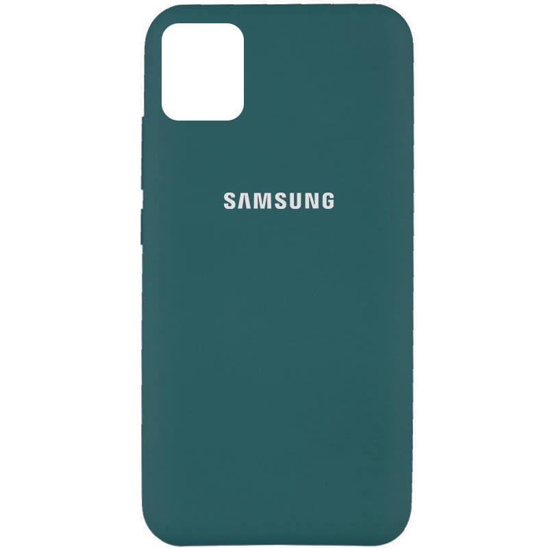 

Чехол Silicone Cover Full Protective (AA) для Samsung Galaxy Note 10 Lite (A81) Зеленый / Pine green (158209)