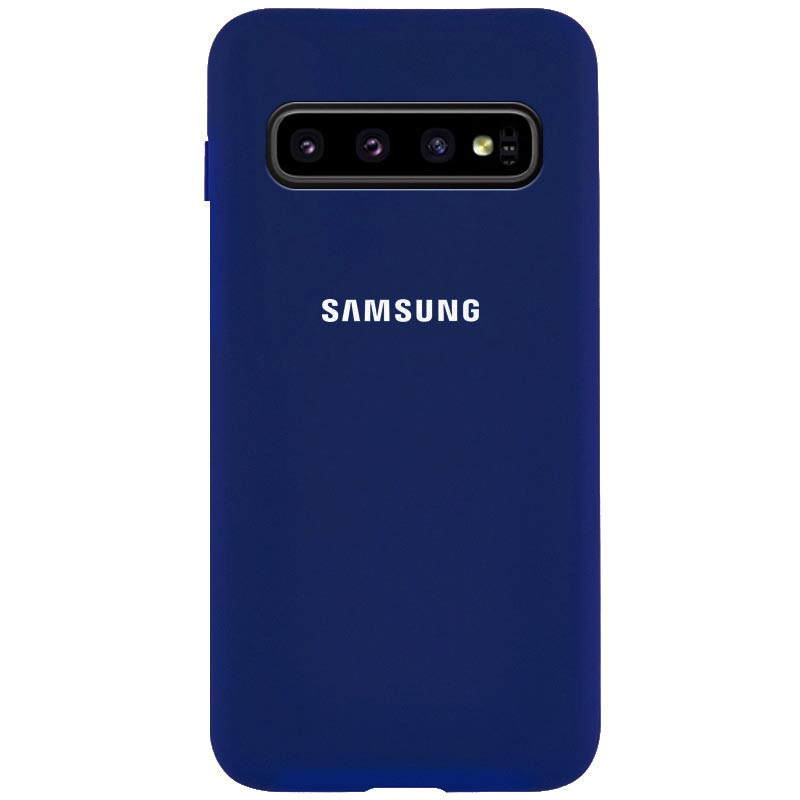 

Чехол Silicone Cover Full Protective (AA) для Samsung Galaxy S10+ Темно-синий / Midnight blue (158211)