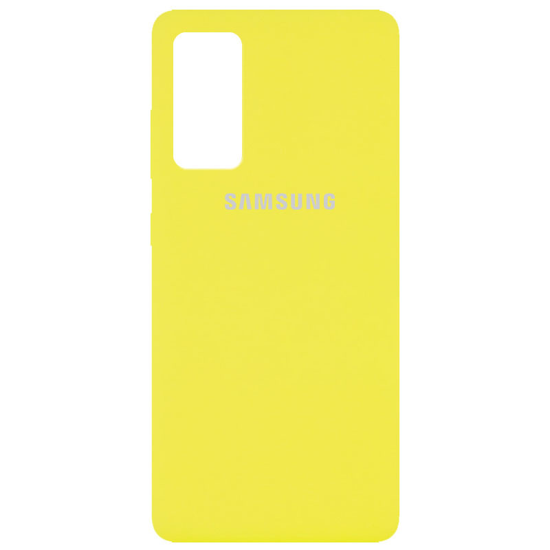 

Чехол Silicone Cover Full Protective (AA) для Samsung Galaxy S20 FE Желтый / Yellow (153206)