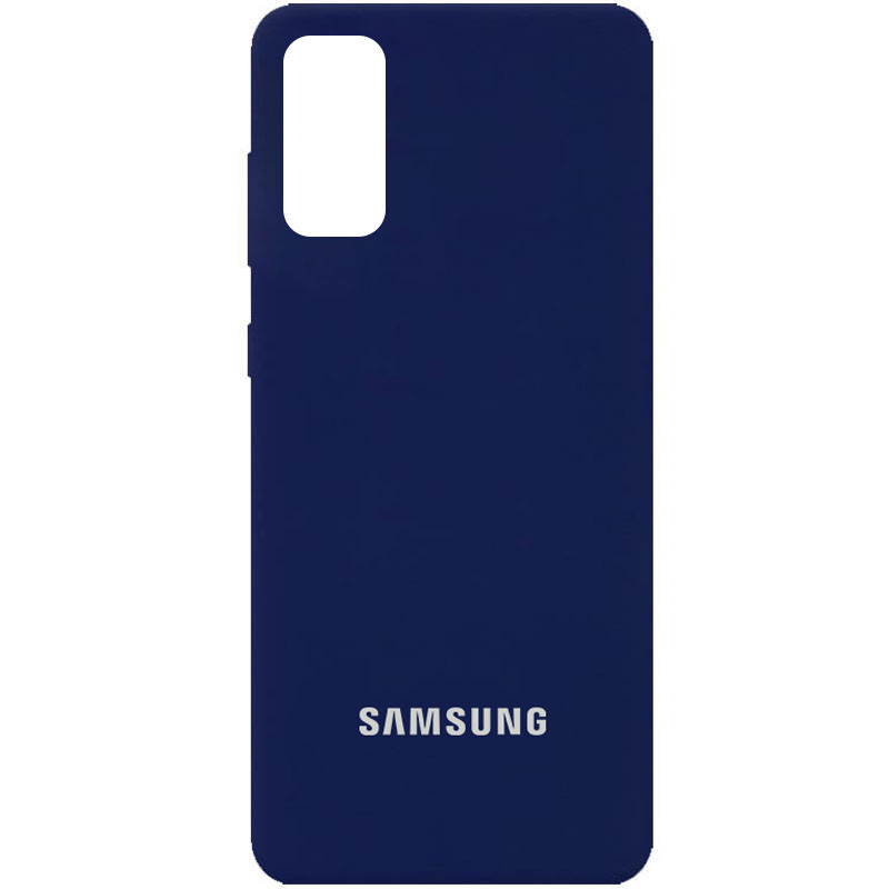 

Чохол Silicone Cover Full Protective (AA) для Samsung Galaxy S20 (Темно-синій / Midnight blue)